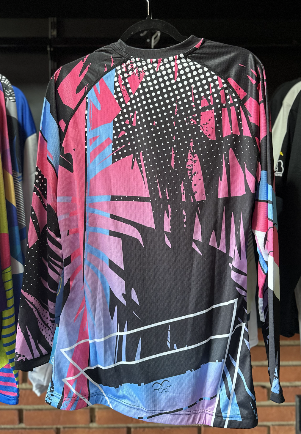 JERSEY PINK BLACK - M