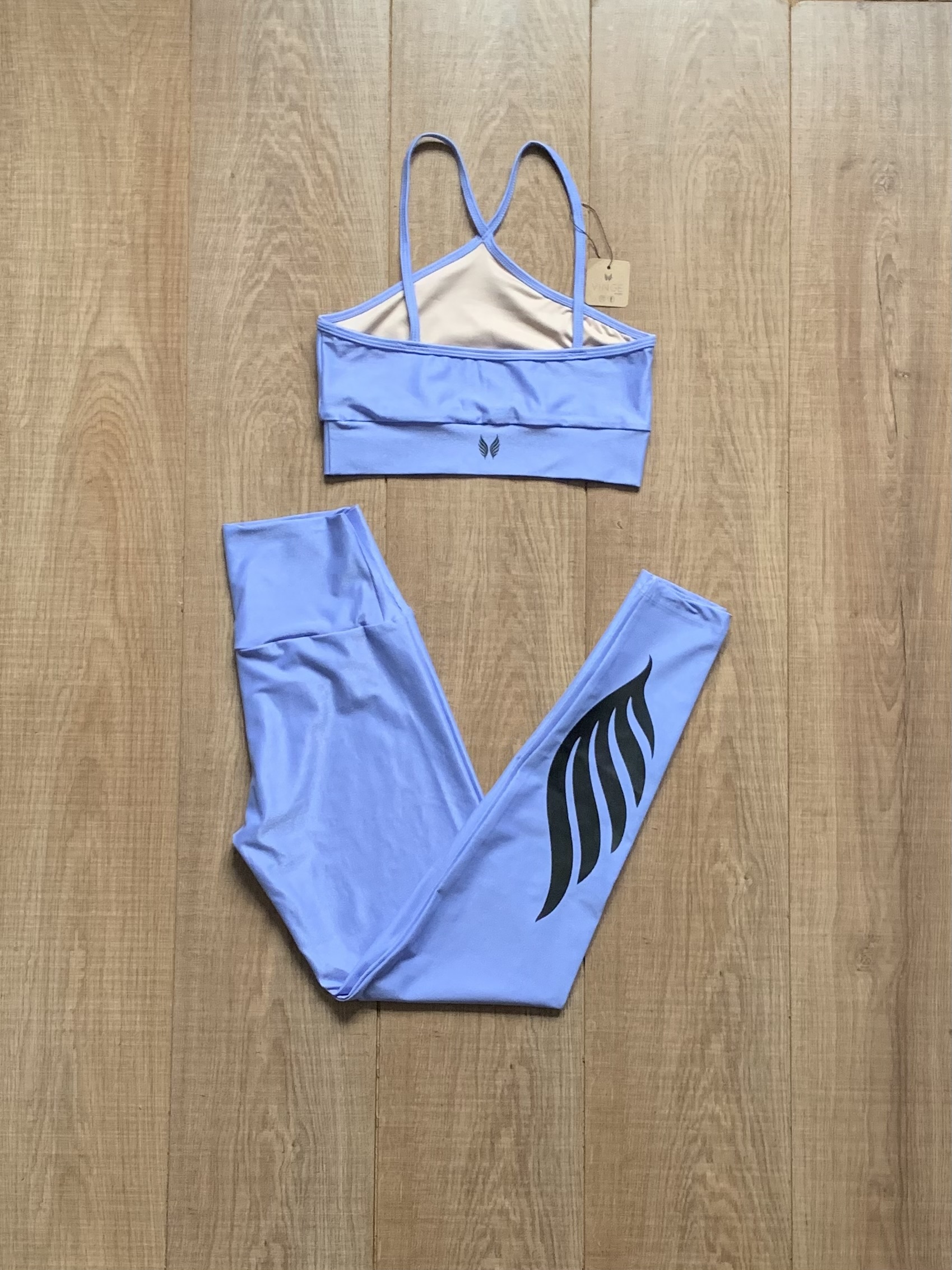 VINGE GO GIRLS 03 CONJUNTO LEGGING + TOP - LILAS