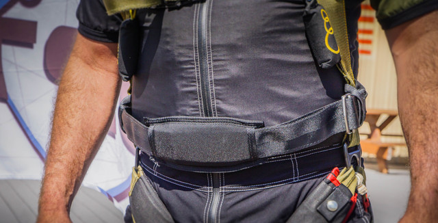 REMOVABLE SPORT BELLY BAND W/ PAD - BLACK