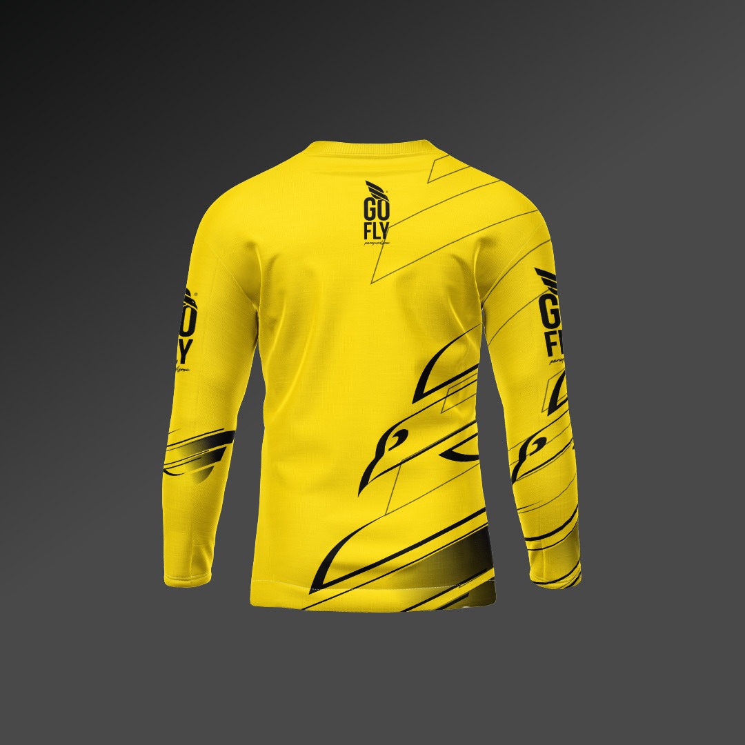 CAMISA JERSEY  GOFLY AMARELA - TAMANHO P